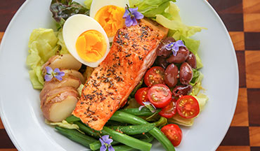 Steelhead Trout Ni'oise Salad Recipe